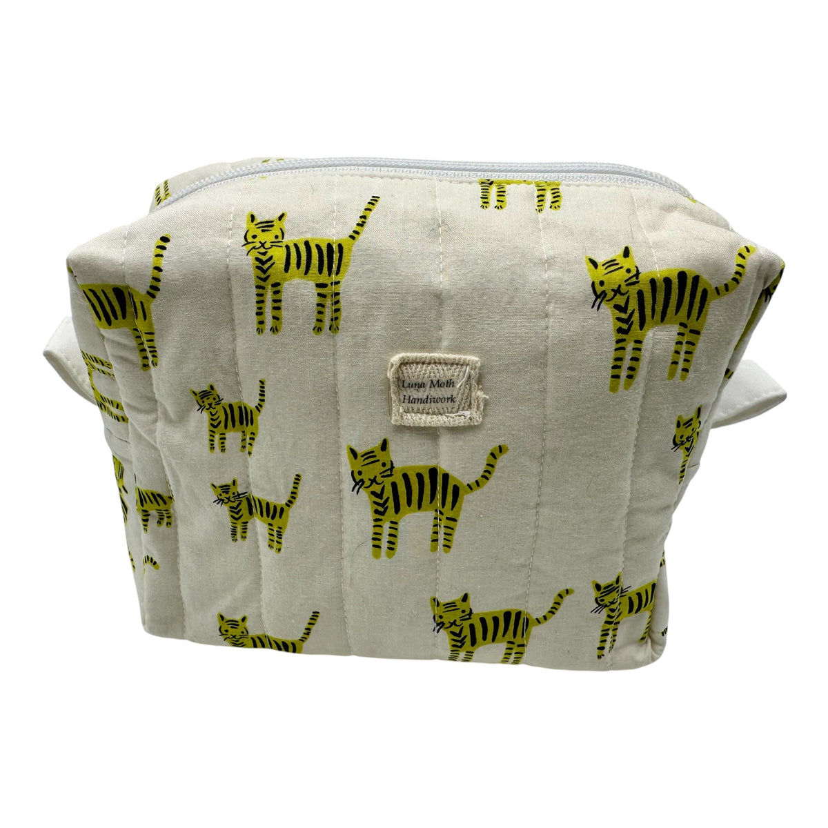 X-Large Makeup/Organizer Bag-Yelliw Tiger Cats