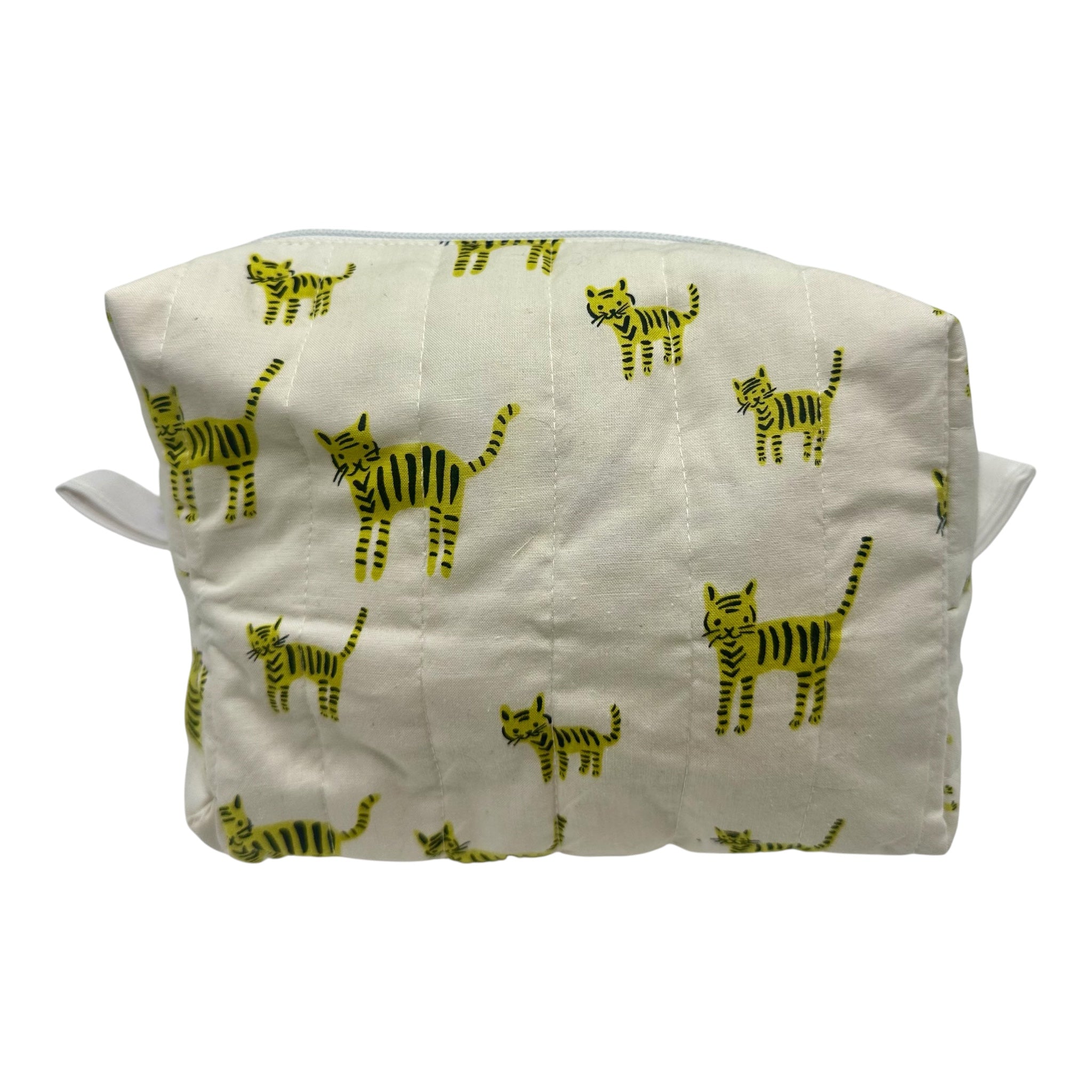 X-Large Makeup/Organizer Bag-Yelliw Tiger Cats