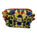 Medium Makeup/organizer Bag.  Strawberry Pansy