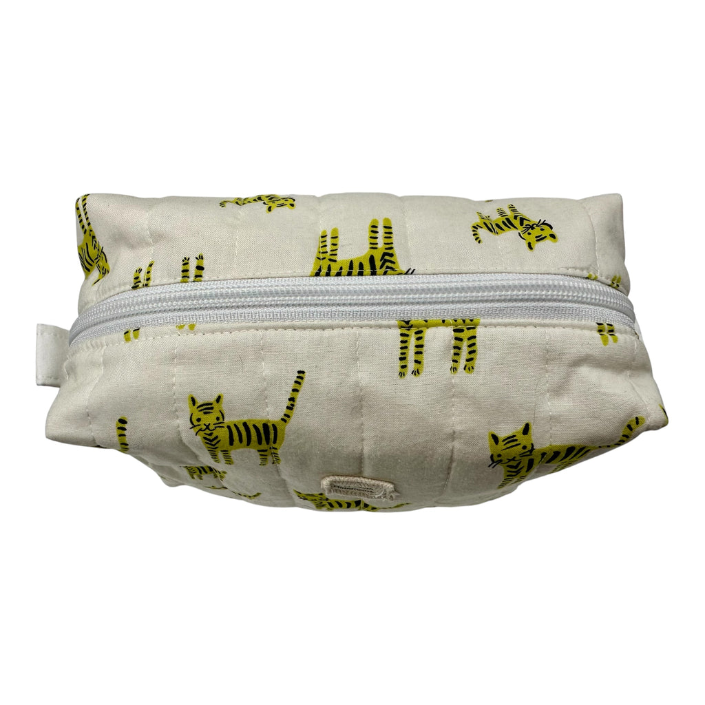 X-Large Makeup/Organizer Bag-Yelliw Tiger Cats